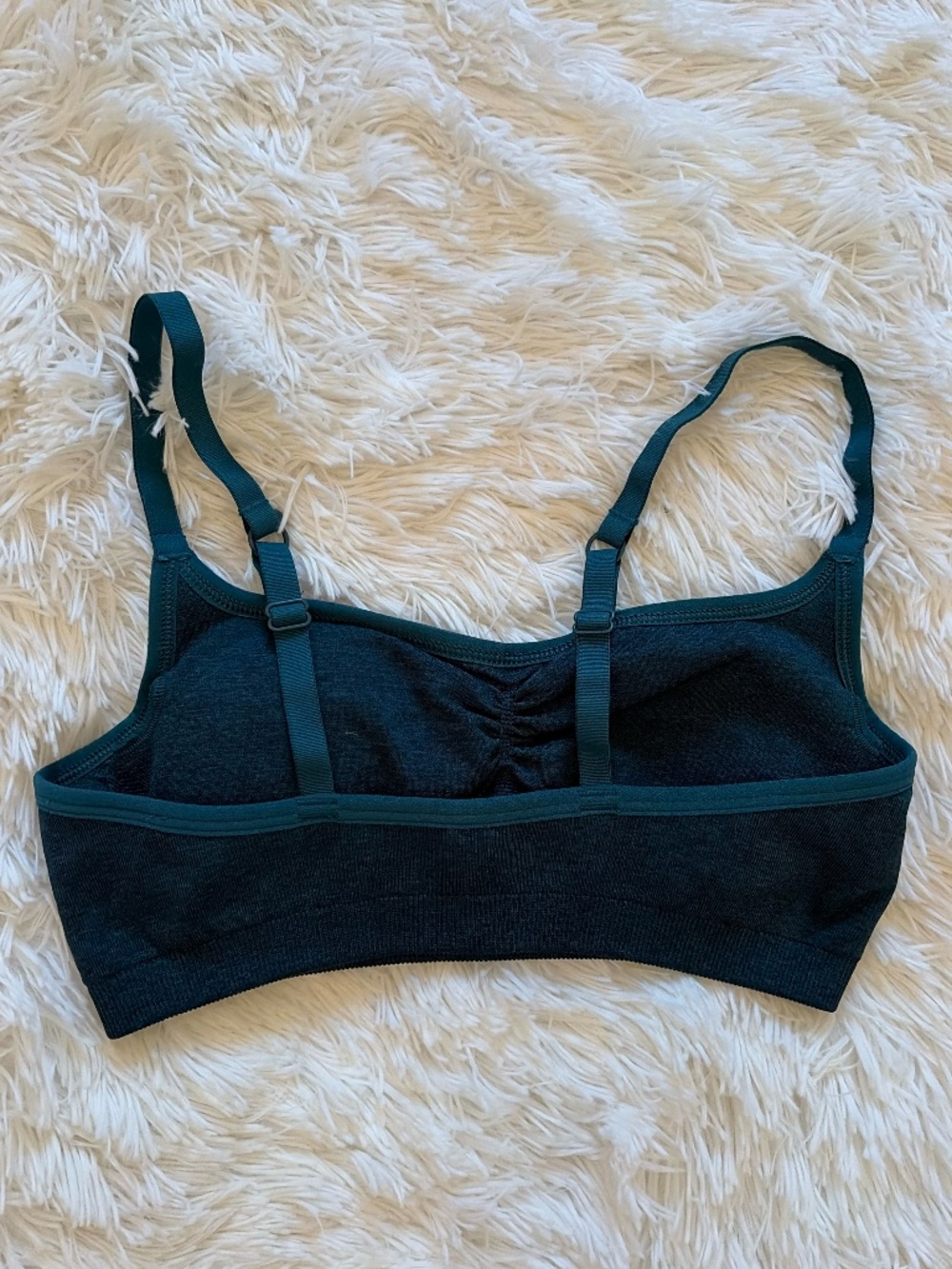 Gymshark Lift Seamless Sports Bra Green Size XS
